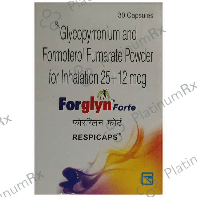 Forglyn Forte 12/25mcg Respicap 30s