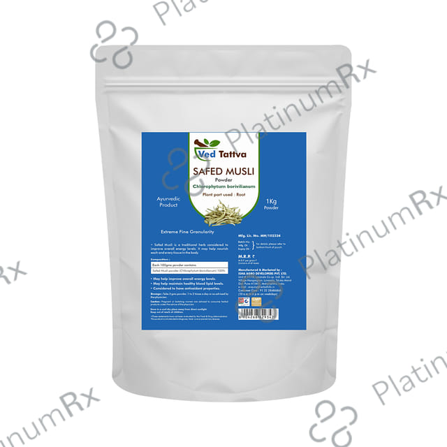 Ved Tattva Safed Musli Chlorophytum borivilianum Powder