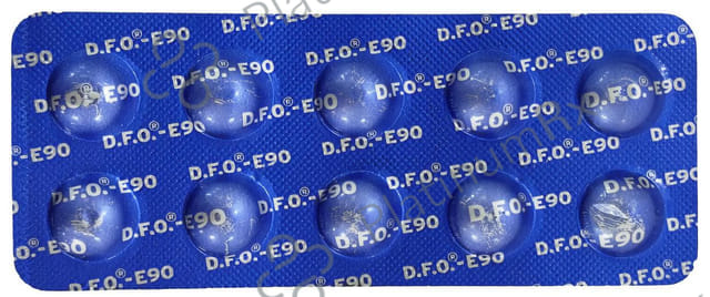 DFO E 90mg Tablet 10s