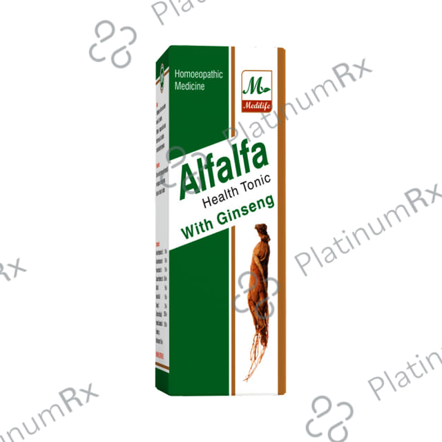Medilife Alfalfa Health Tonic with Ginseng 200 ml