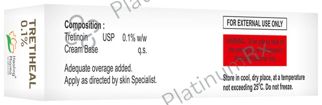 Tretiheal 0.1% Cream 20gm