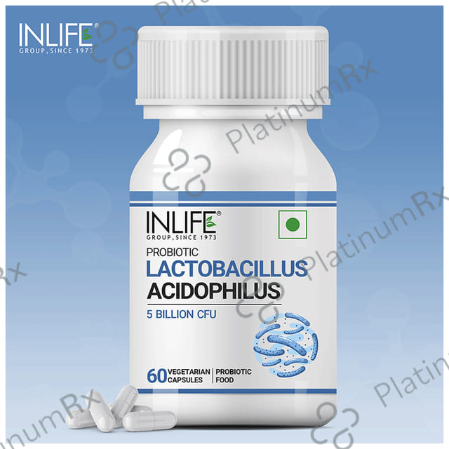 Inlife Probiotic Lactobacillus Acidophilus 5B CFU 60s