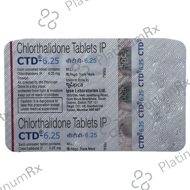 CTD 6.25mg Tablet 15s