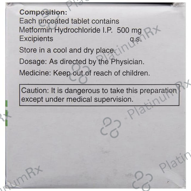 Xmet 500mg Tablet 15s