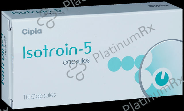 Isotroin 5mg Capsule 10s