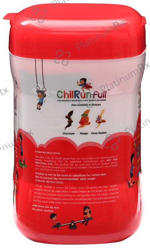 ChilRunfull 2+ Drink For Children’s Growth and Development Vanilla 200 gm