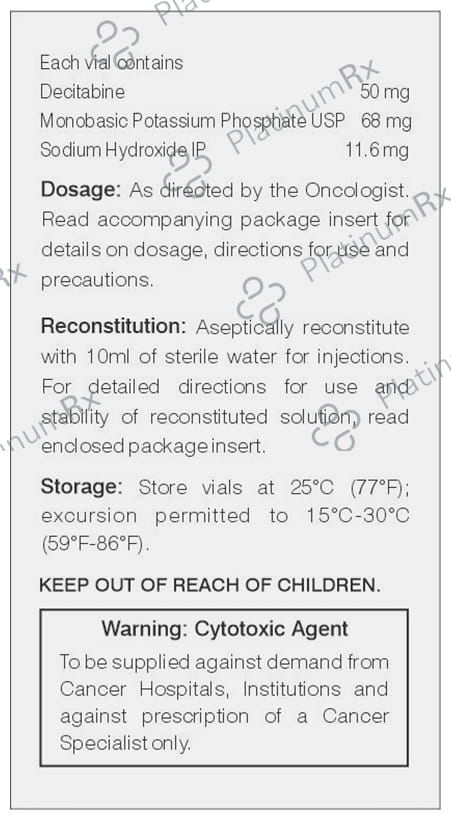 Decima 50mg Injection 1s