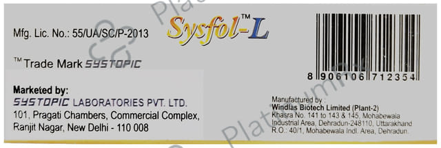 Sysfol L 1mg Tablet 30s
