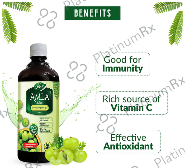 Dabur Amla Juice with VItamin C - For Immunity Juice