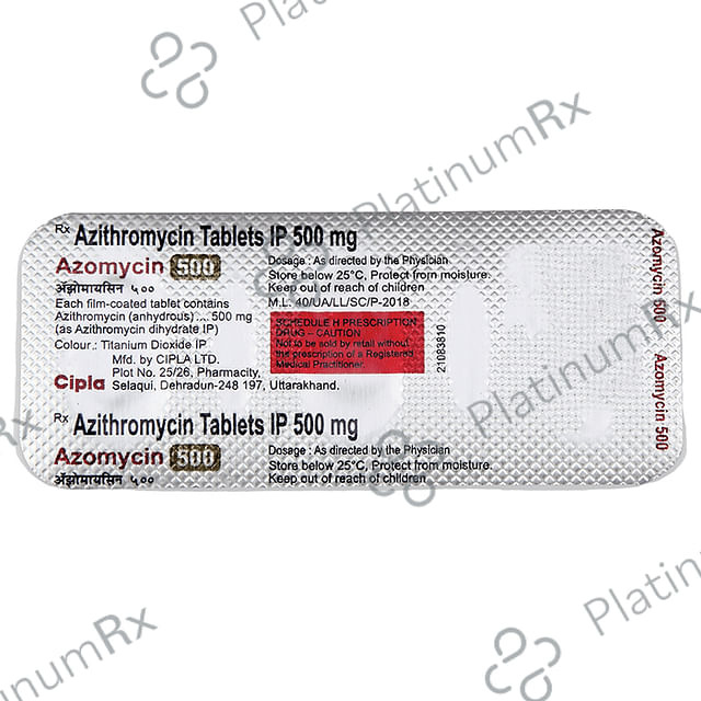 Azomycin 500 Tablet