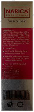 Narica Cleansing Feminine Wash Paraben Free