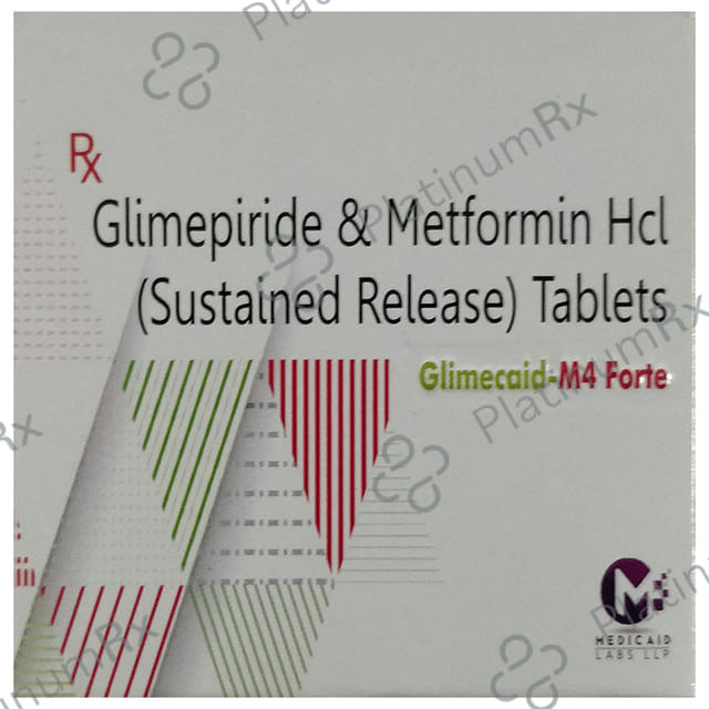 Glimecaid-M 4 Forte Tablet SR