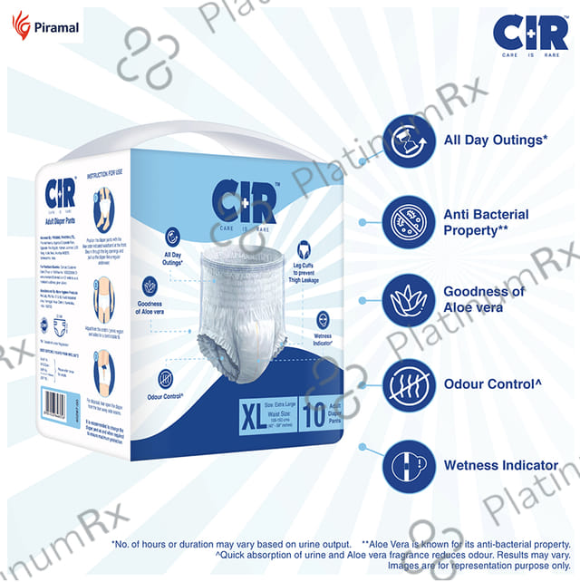 CIR Adult Diaper Pants XL 10s