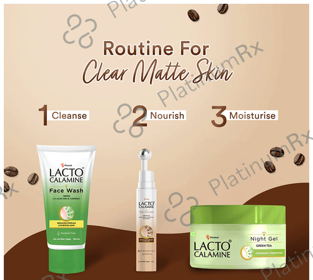 Piramal Lacto Calamine Under Eye Cream for Dark Circles & Fine Lines