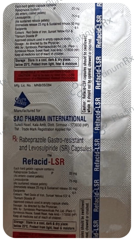Refacid-LSR Capsule
