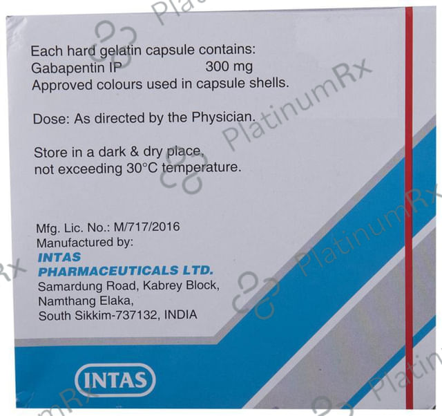 Gabapin 300mg Capsule 15s