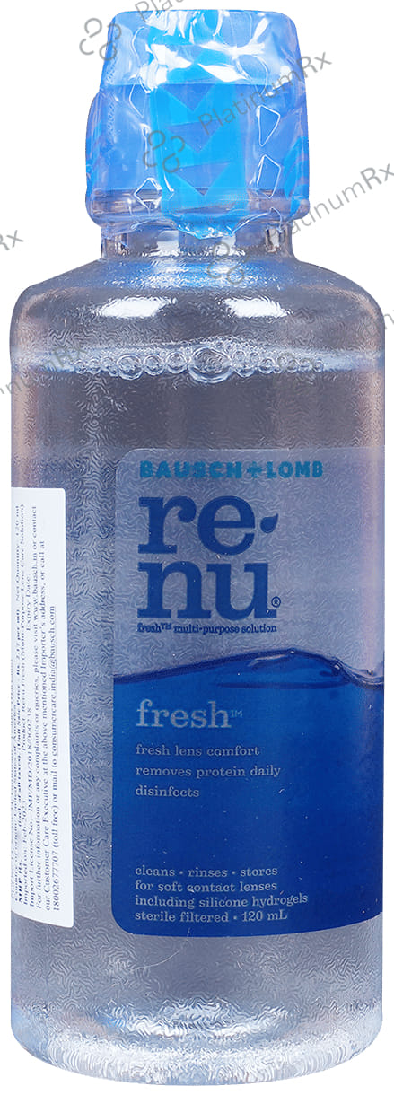 Renu Fresh Lens Cleansing Solution 120ml