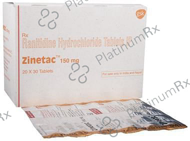 Zinetac 150mg Tablet 30 tablets