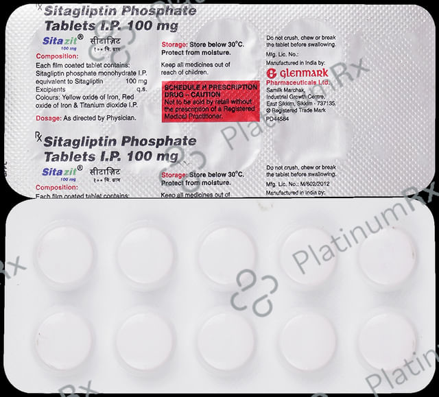 Sitazit 100mg Tablet 10s