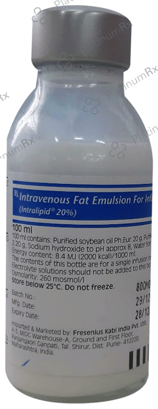 Intralipid 20% Infusion 100ml