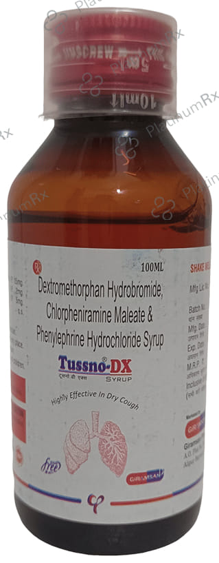 Tussno DX Syrup Sugar Free 100ml