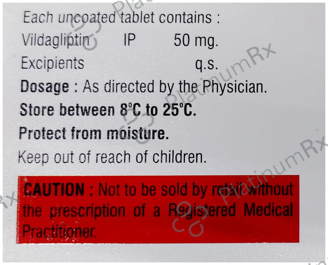 Vildablis 50mg Tablet