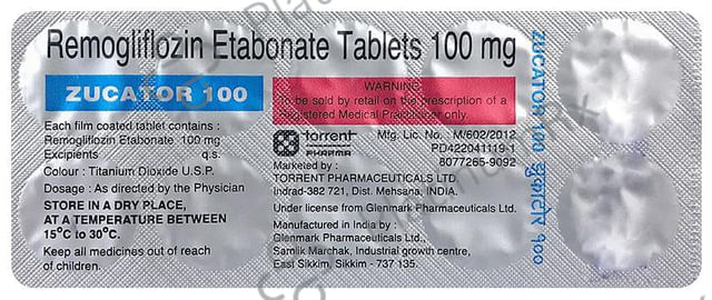 Zucator 100mg Tablet 10s