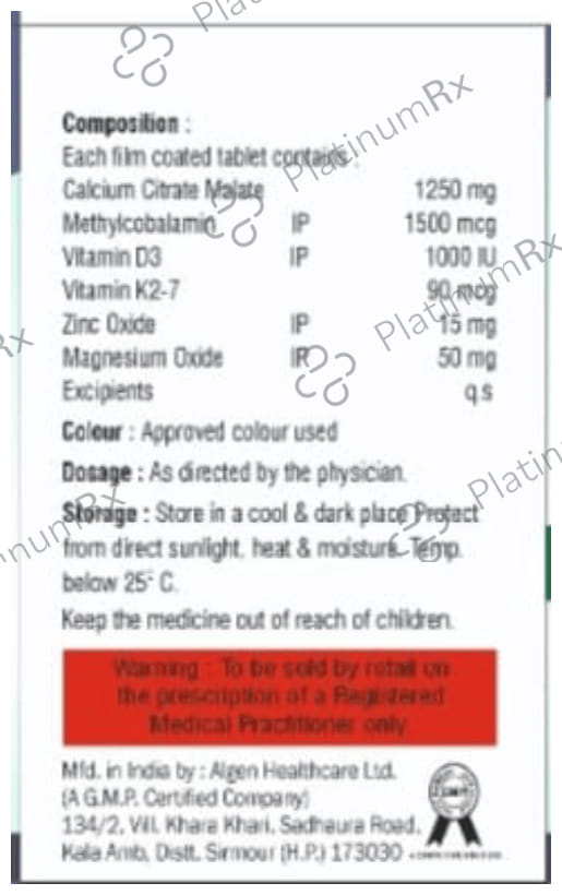 Vinscal Plus Tablet 10s