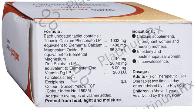 Omilcal Forte Tablet 15s