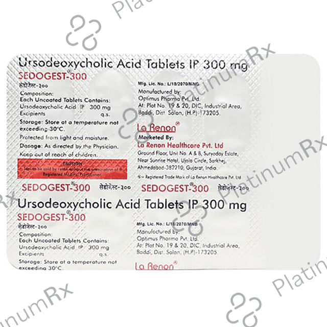 Sedogest 300mg Tablet 10s