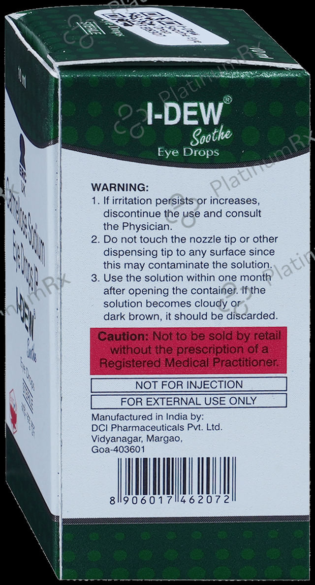 I Dew Soothe 0.5% Eye Drop 10ml