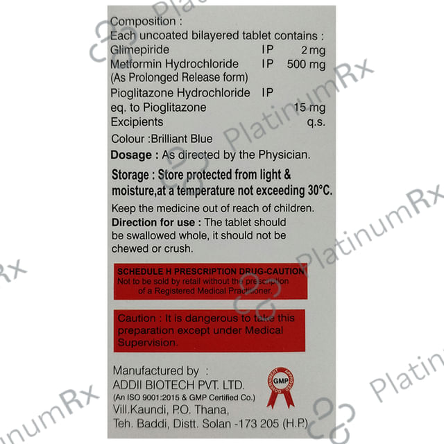 Glimecaid-MP 2 Tablet PR