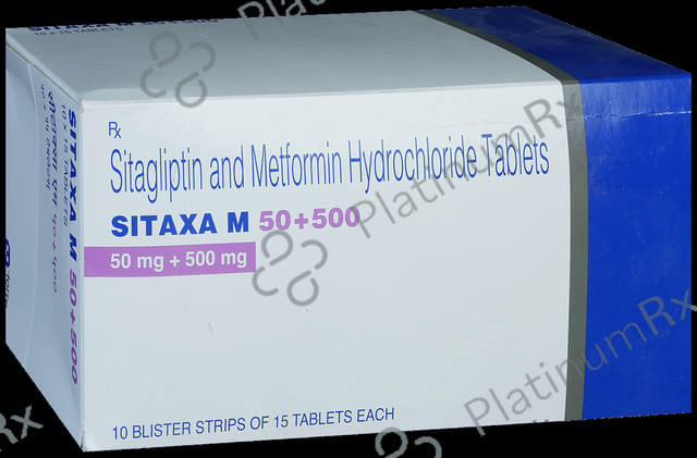 Sitaxa M 50/500mg Tablet 15s