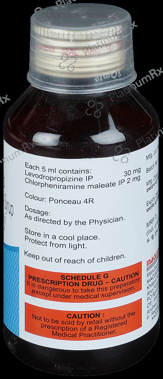 Rapitus Plus 2/30mg Sugar Free Syrup 100ml