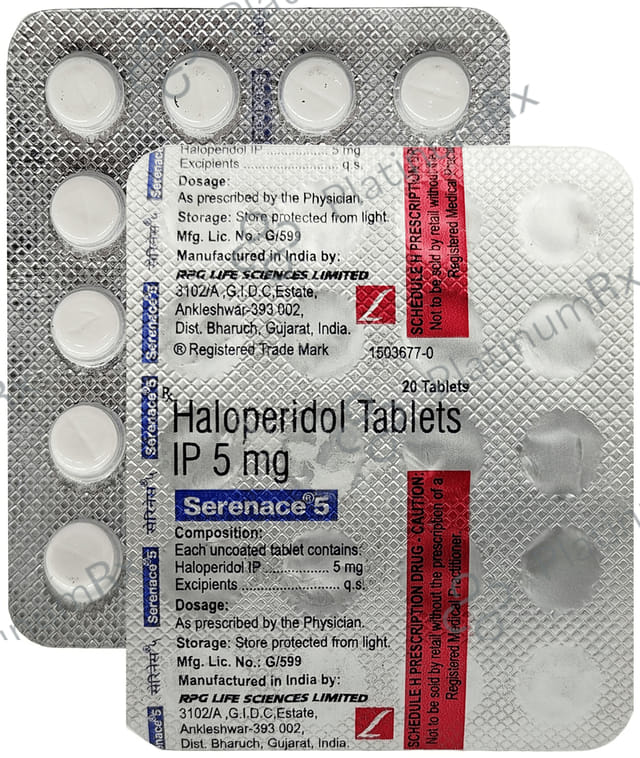 Serenace 5mg Tablet 20s