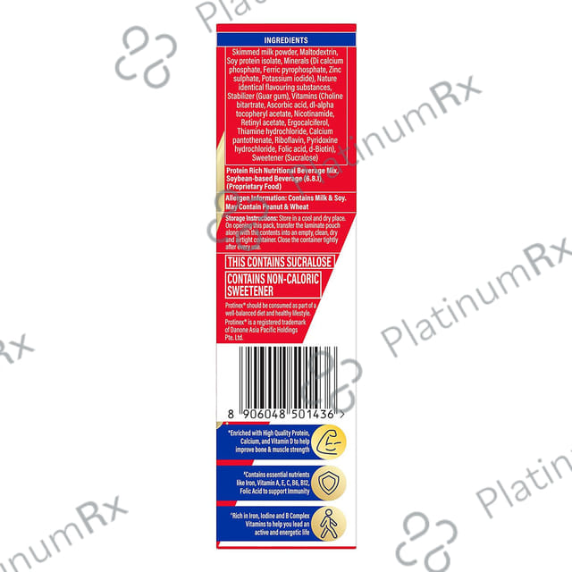 Protinex Creamy Vanilla Flavour Powder With Free Bottle 325ml Jar 400gm