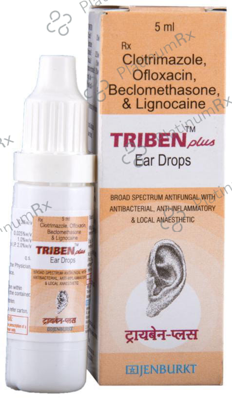 Triben Plus Ear Drop