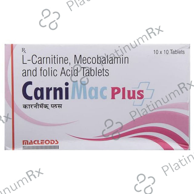Carnimac Plus 500/1500/1500mg Tablet 10s