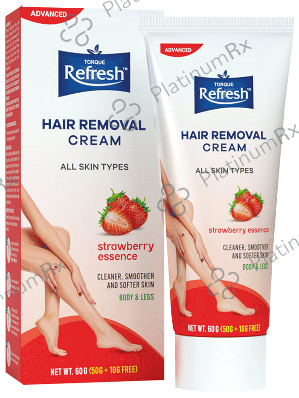 Refresh Strawberry Essence Hair Removal Cream (60gm Each)