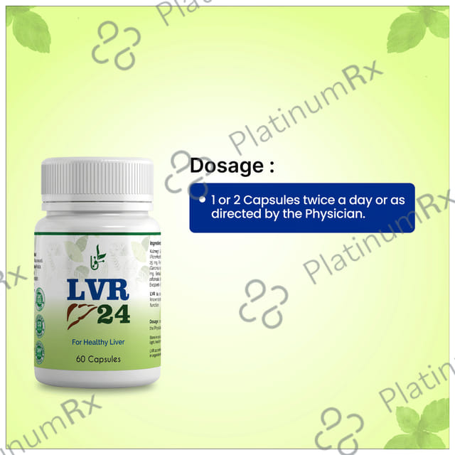 BVG Life Sciences LVR 24 for Healthy Liver Capsule 60 capsules