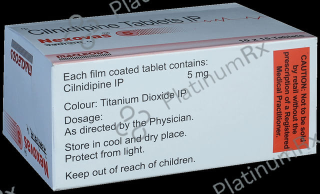 Nexovas 5mg Tablet 15s