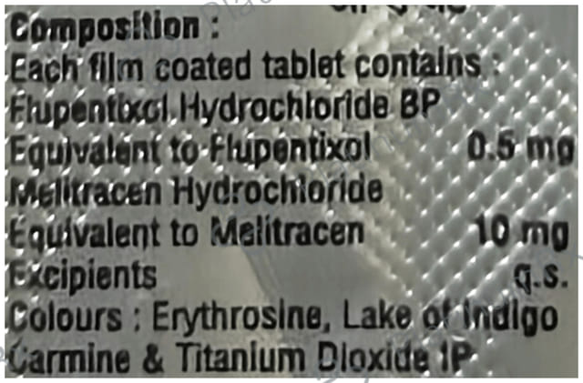 O Anxit 0.5 mg/10 mg Tablet