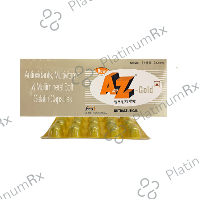 New A to Z Gold Capsule 15s