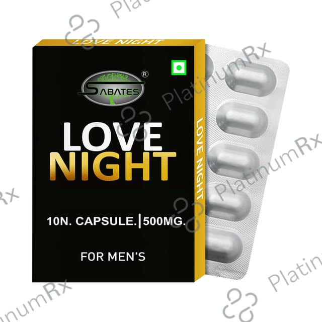Sabates Love Night Capsule 10 capsules
