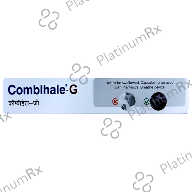 Combihale G 12/25/40mcg Capsule 30s