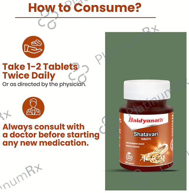 Baidyanath (Noida) Shatavari Tablet