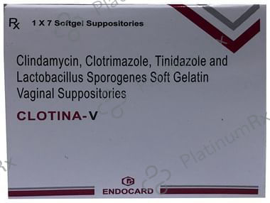 Clotina-V Vaginal Suppository 7 Vaginal Suppository