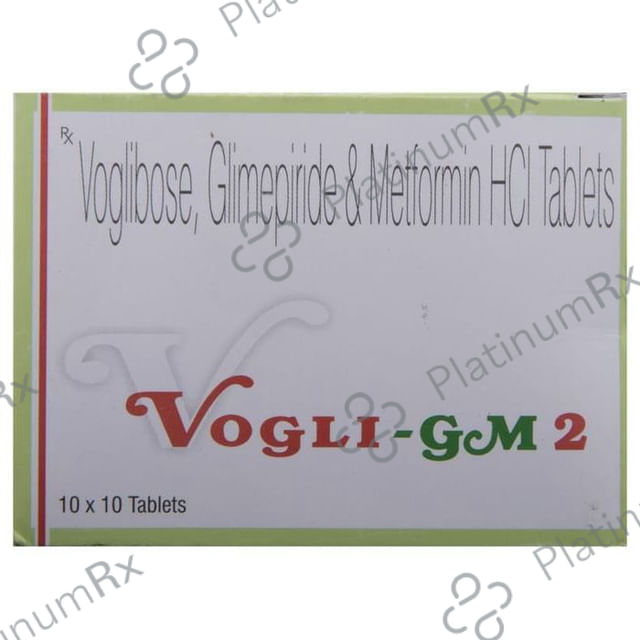 Vogli GM 2/500/0.2mg Tablet 10s