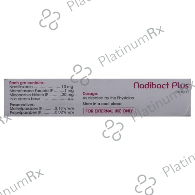 Nadibact Plus Cream 10gm