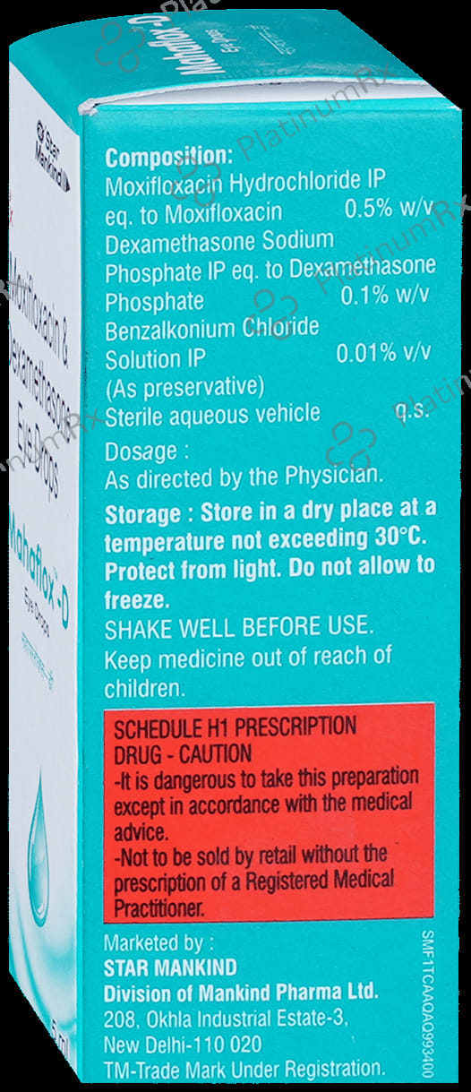 Mahaflox D Eye Drop 5ml